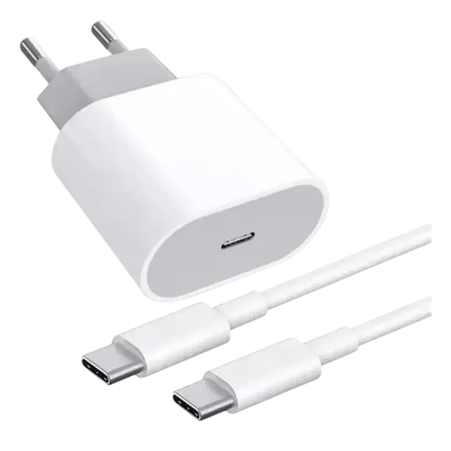 Cargador USB C 35W Carga Rápida Compatible iPhone 15 y 16