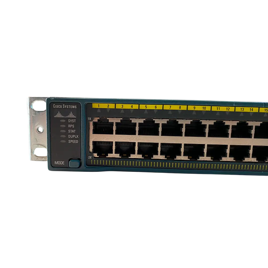 Switch Cisco Catalyst SW-C2960G – 48 Puertos Gigabit Reacondicionado