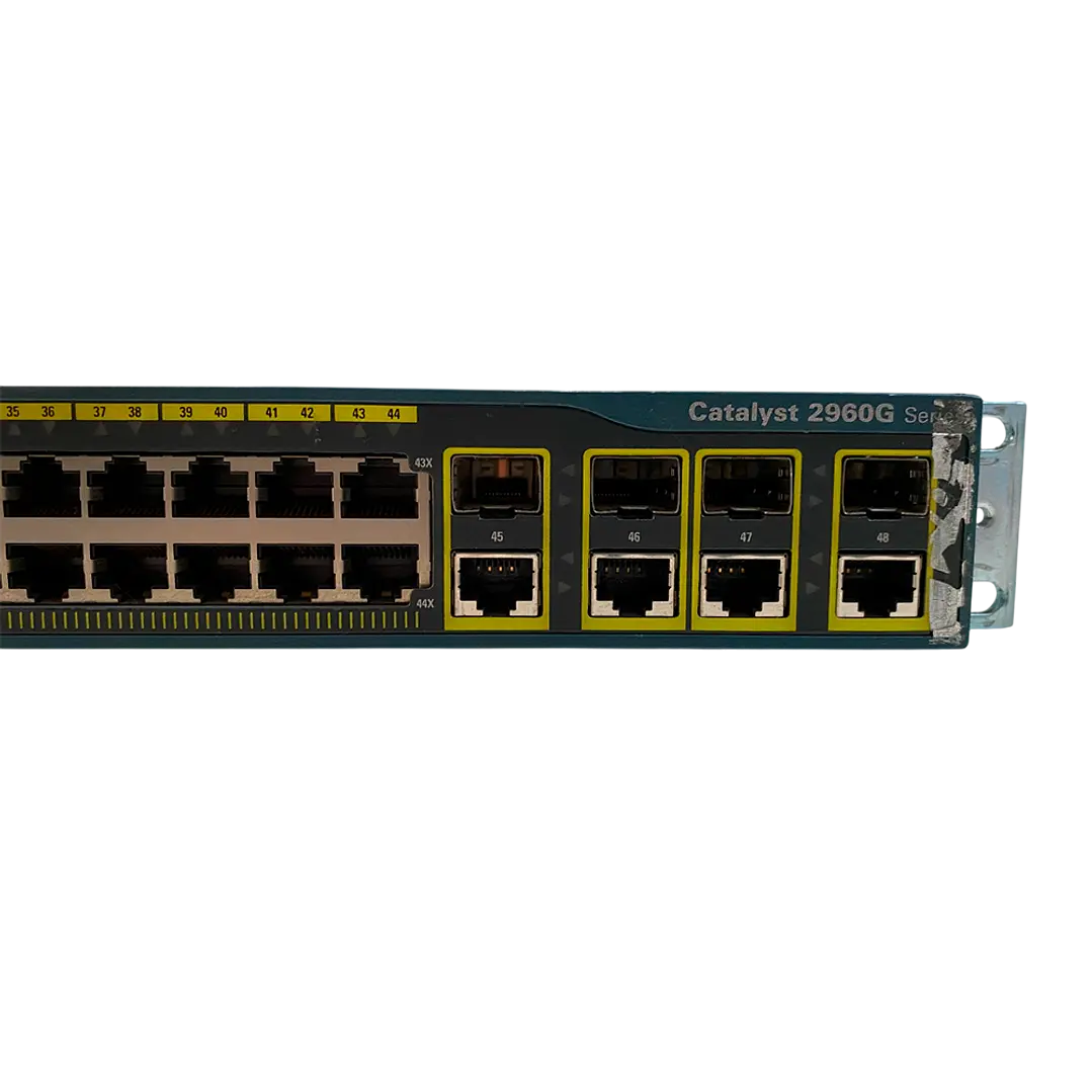 Switch Cisco Catalyst SW-C2960G – 48 Puertos Gigabit Reacondicionado