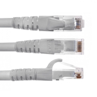 Pack 4 Cables Patch Cat6 Linkmade 30cm Gris LSZH imagen 2
