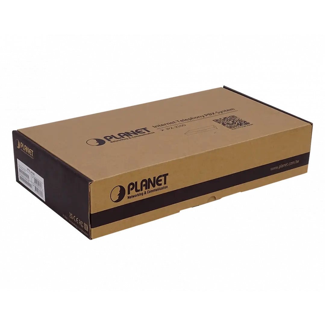 Central IP PLANET IPX‑1100 – 100 usuarios SIP