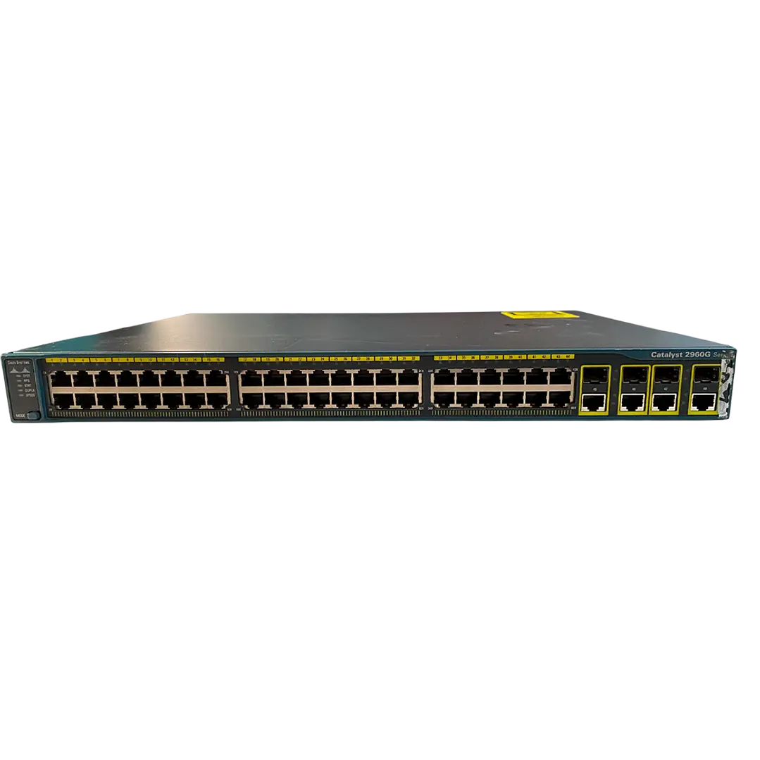 Switch Cisco Catalyst SW-C2960G – 48 Puertos Gigabit Reacondicionado