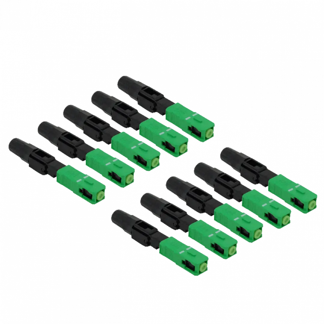 Conectores Rápidos SC/APC Monomodo G657A SX (10u)