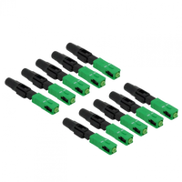 Conectores Rápidos SC/APC Monomodo G657A SX (10u) imagen 1