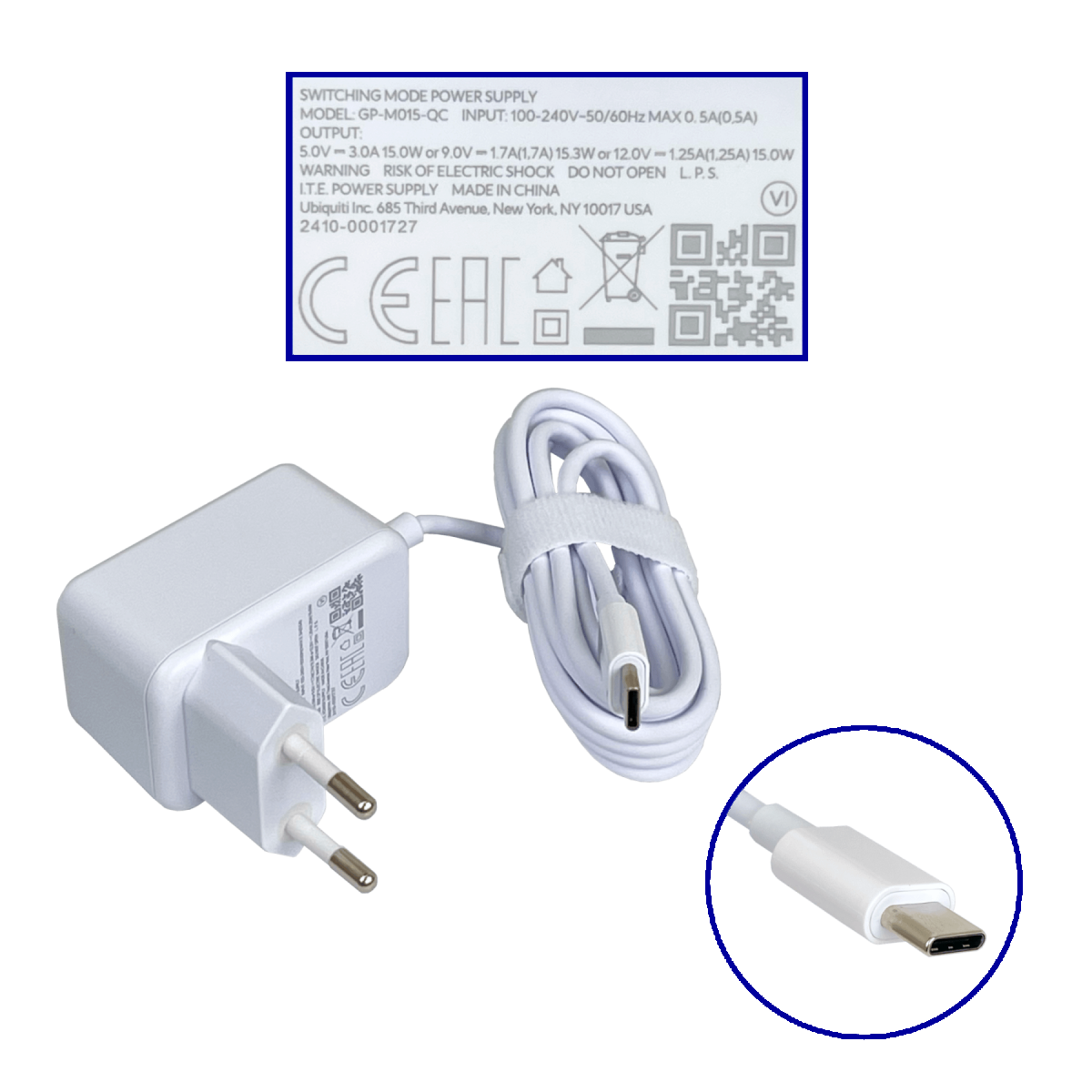 Gateway 1-2500 4-1000 Ubiquiti IDS/IPS SD-WAN inc-5V USB-C UCG-ULTRA