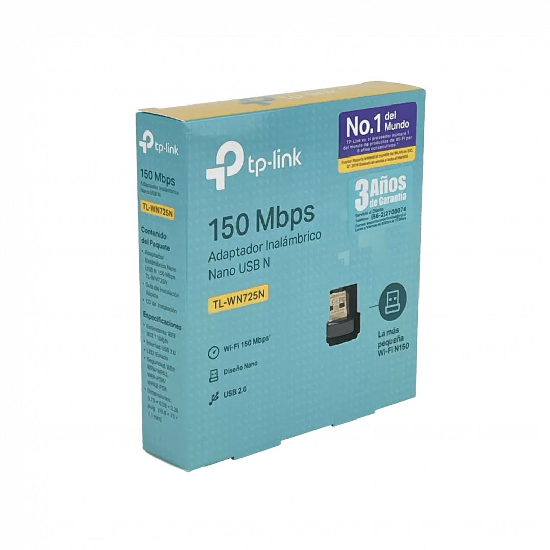 Adaptador WiFi TP-Link 150Mbps 725n
