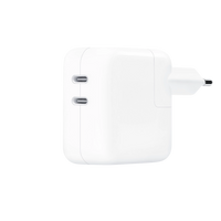 Adaptador de corriente de 35 W con dos puertos USB-C Apple Original imagen 1