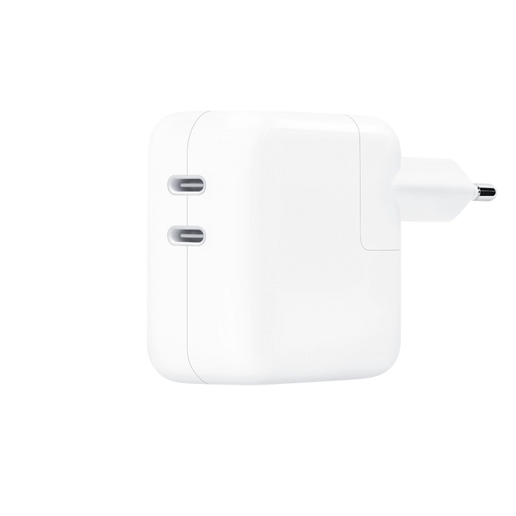 Adaptador de corriente de 35 W con dos puertos USB-C Apple Original