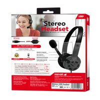 Audífono + Micrófono Maxell Hs-Mic USB Call Center imagen 3