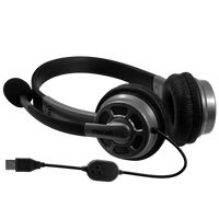 Audífono + Micrófono Maxell Hs-Mic USB Call Center imagen 1