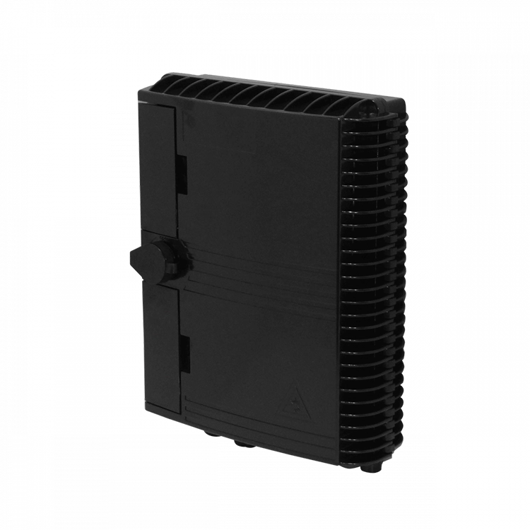 BOX-16N – Caja NAP de fibra óptica IP65 con llave (16 salidas, negra) Req Coplas