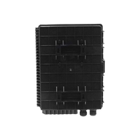 BOX-16N – Caja NAP de fibra óptica IP65 con llave (16 salidas, negra) Req Coplas imagen 2