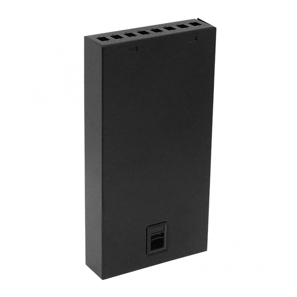 Caja de terminación para fibra óptica IP20 rectangular – BOX-8 NAP