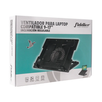 Base Ventilador para Notebook Fiddler USB de 9 a 17