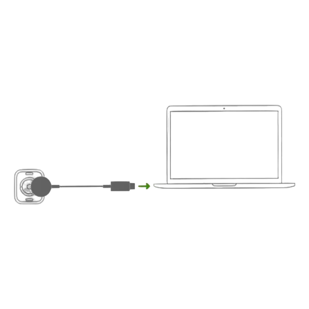 Cable Cargador Apple Inalámbrico Original Magsafe Usb-c Para Apple Watch Series / Ultra / Ultra 2 / AirPods (1 M) Blanco