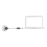 Cable Cargador Apple Inalámbrico Original Magsafe Usb-c Para Apple Watch Series / Ultra / Ultra 2 / AirPods (1 M) Blanco imagen 3