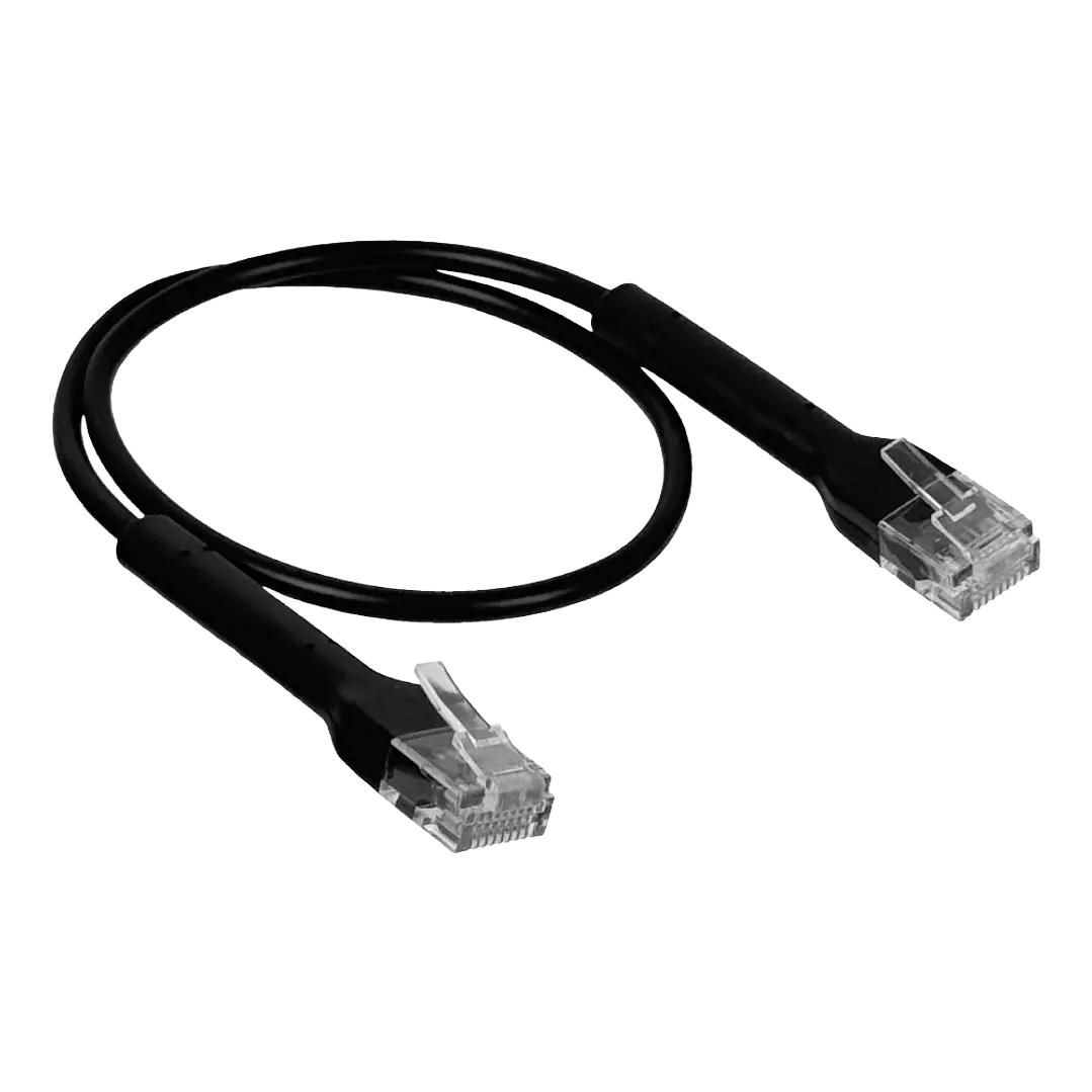 Cable Cat6 Ubiquiti Negro 30 cm (RJ45)