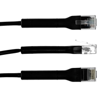 Cable Cat6 Ubiquiti Negro 30 cm (RJ45) imagen 2