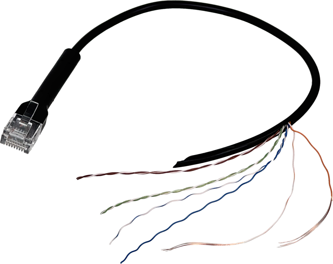 Cable Cat6 Ubiquiti Negro 30 cm (RJ45)