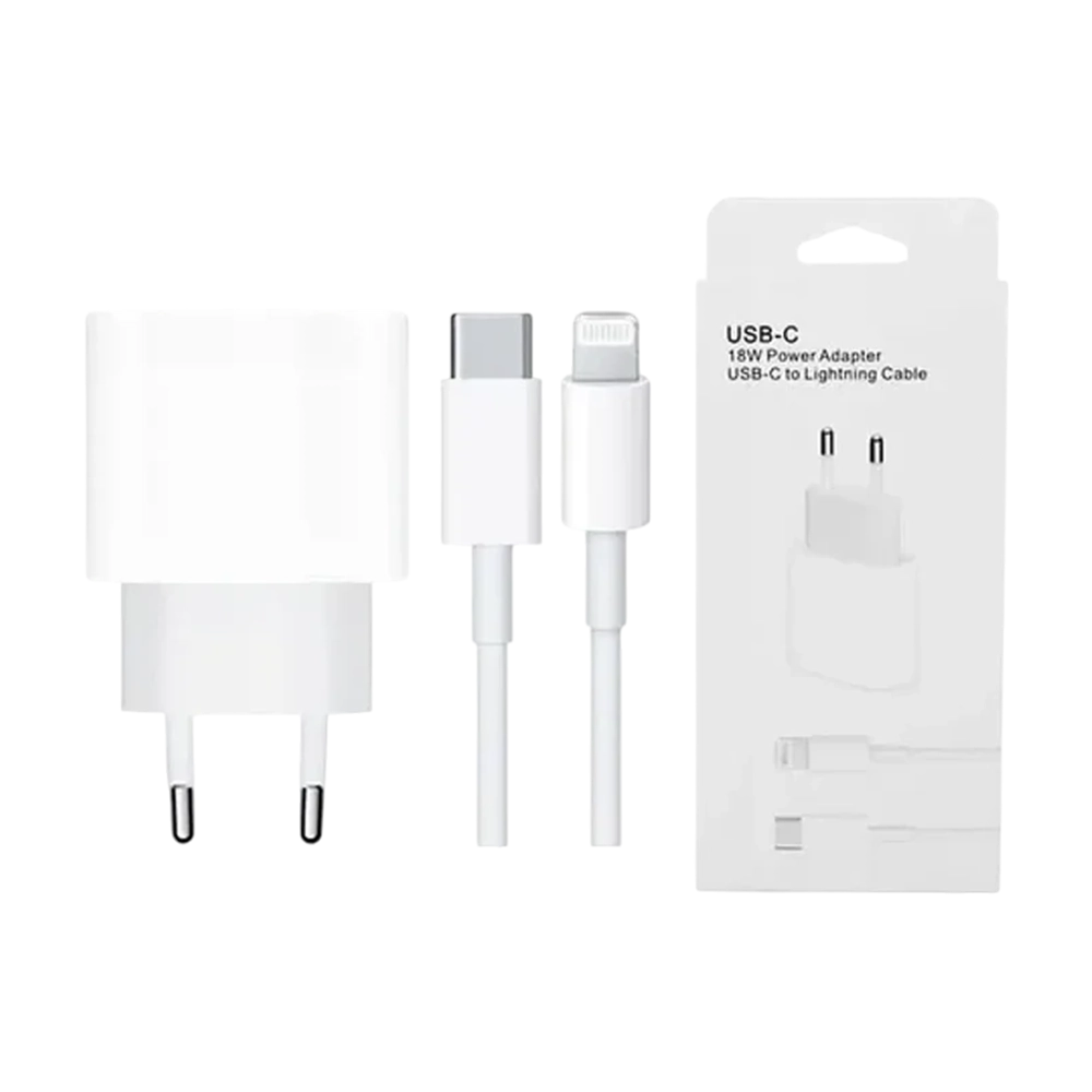 Cargador Rápido 35W Compatible con iPhone 8 al 14 Pro