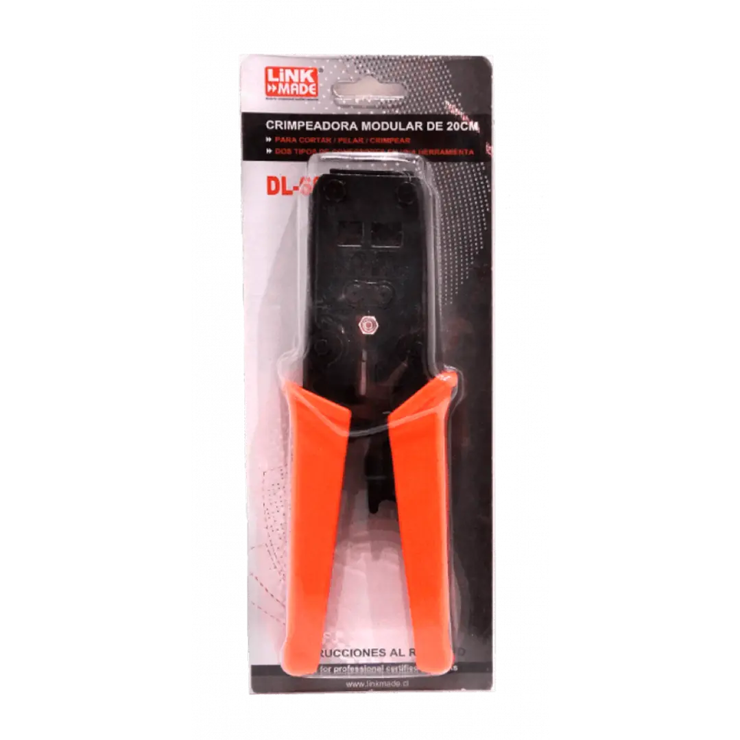Crimpeadora DL-686R LINKMADE RJ45 RJ12 RJ11 Profesional