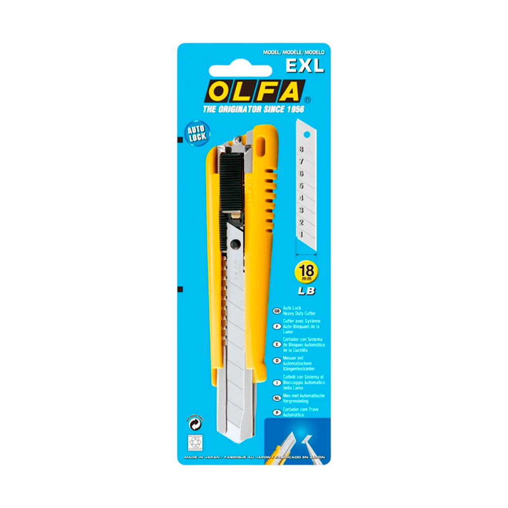 Cuchillo Cartonero Olfa Exl