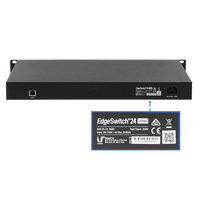 Edge Switch 24 PoE (250W) – ES-24-250W, 24 GbE + 2 SFP Admin-L3 DHCP imagen 3