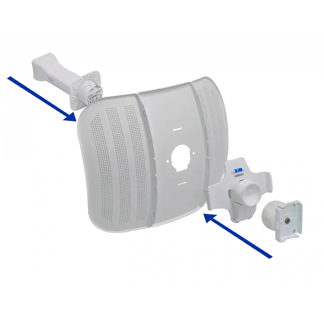 Enlace Internet Wifi Ubiquiti Lbe-m5-23 Punto A Punto 25km