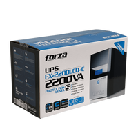 Ups Fx-2200lcd-c Forza Ups 2200va Con Pantalla Lcd Negro imagen 6