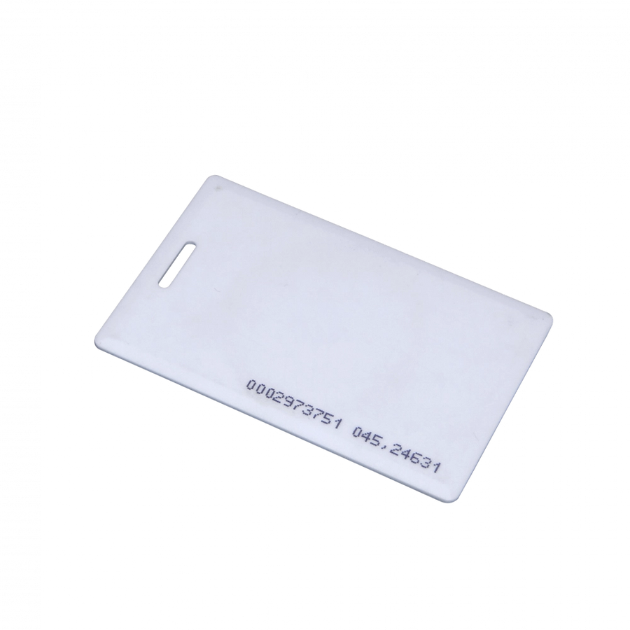 Tarjeta Gruesa Proximidad 125 kHz ZKTeco HID PVC Laminado Colgante