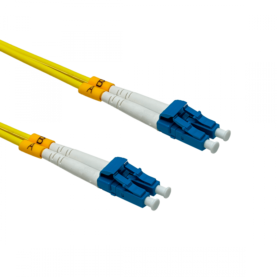 Patch Cord Fibra Óptica SM Duplex LC-LC 100 m (9/125, 3.0 mm)