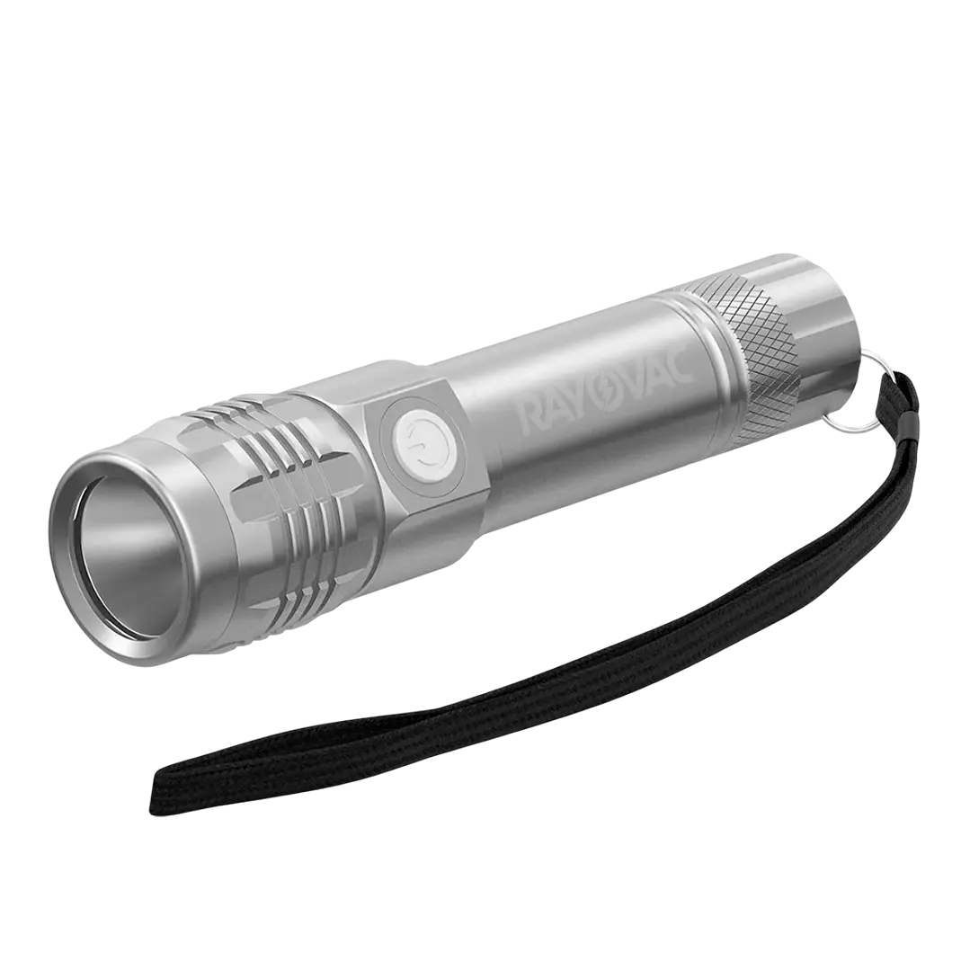 Linterna recargable Metálica Rayovac 320 Lum