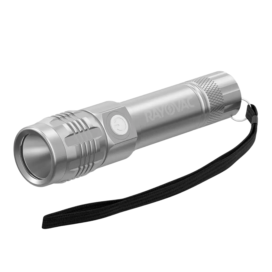 Linterna recargable Metálica Rayovac 320 Lum