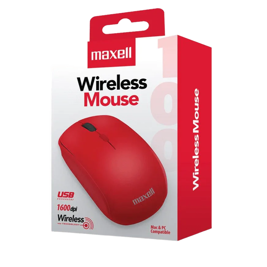 Mouse Inalámbrico 1600dpi Maxell