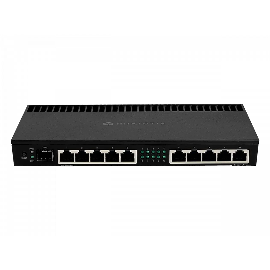 Router RB4011iGS+RM Gigabit con SFP+ 10G MikroTik