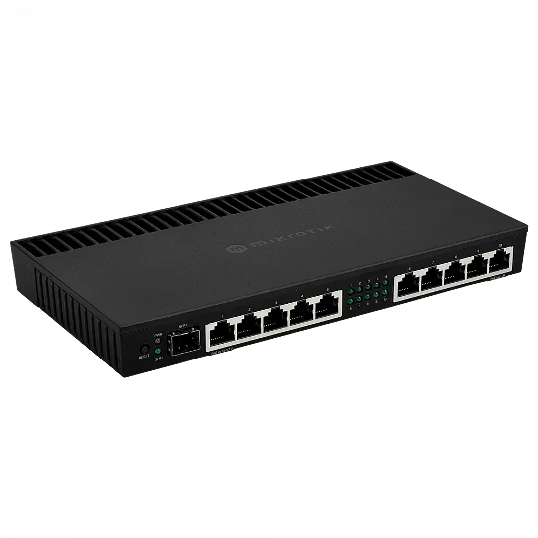 Router RB4011iGS+RM Gigabit con SFP+ 10G MikroTik