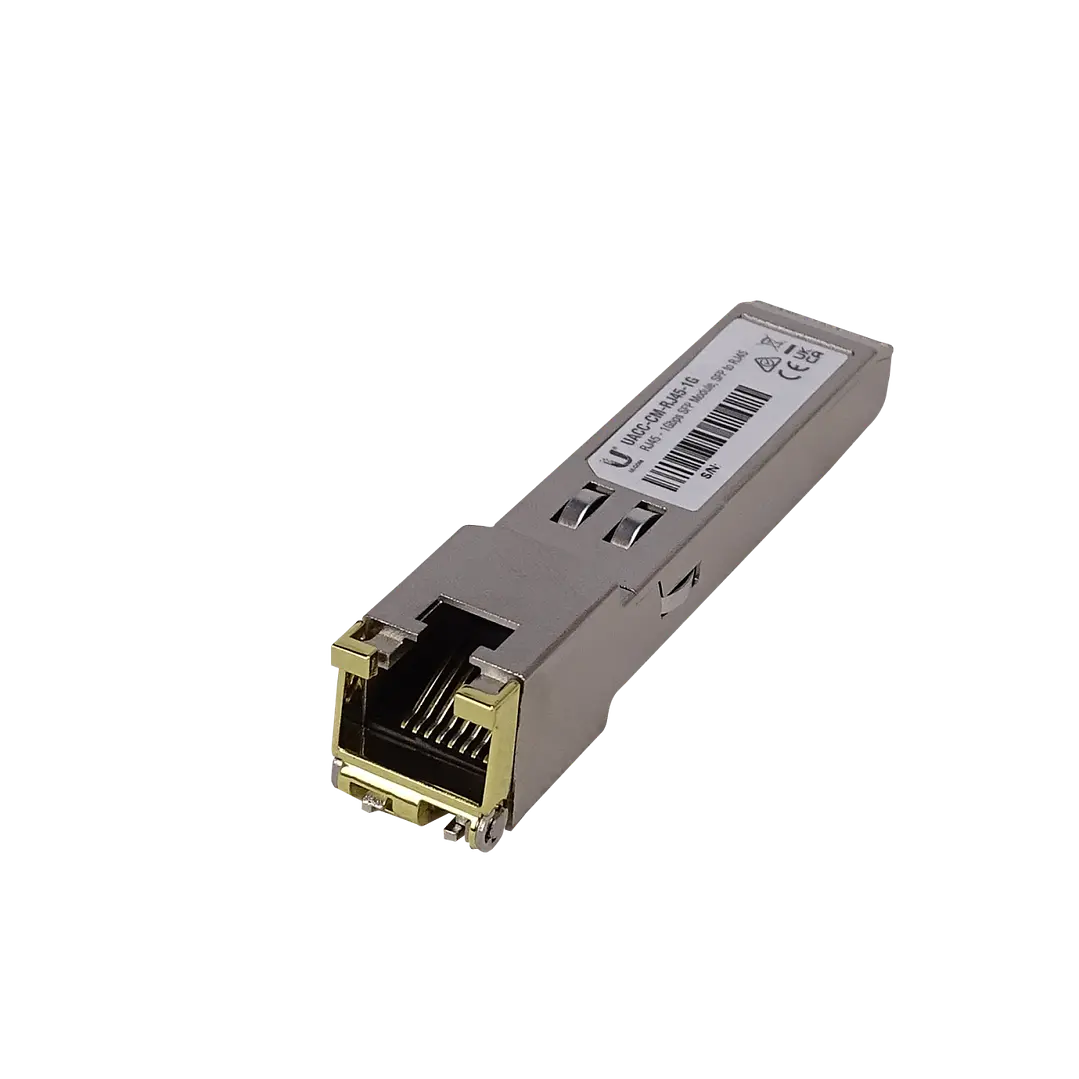 Módulo SFP RJ45 Gigabit 1 Gbps Ubiquiti UF-RJ45-1G