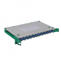 ODF-C Bandeja 12-SC/UPC para cabecera tipo ODF; incluye pigtails SM y coplas imagen 1