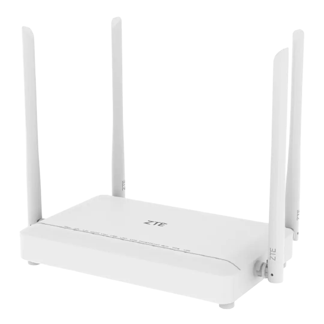 Ont Gpon Zte F6600P Wifi6 4Ge+1Pots+Wifi Dual Band