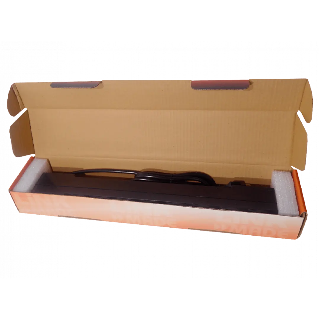 PDU 8-Schuko/ch-H 1-Ch-Macho LINKMADE 10A Rack1U