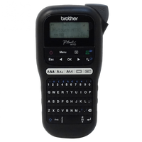 Rotuladora portátil Brother P-Touch PTH110 Negra imagen 1