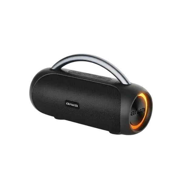 Parlante Bluetooth Aiwa 20w Portatil Ipx5 Con Tws Aws-10bt Negro