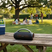 Parlante Bluetooth Aiwa 20w Portatil Ipx5 Con Tws Aws-10bt Negro imagen 4