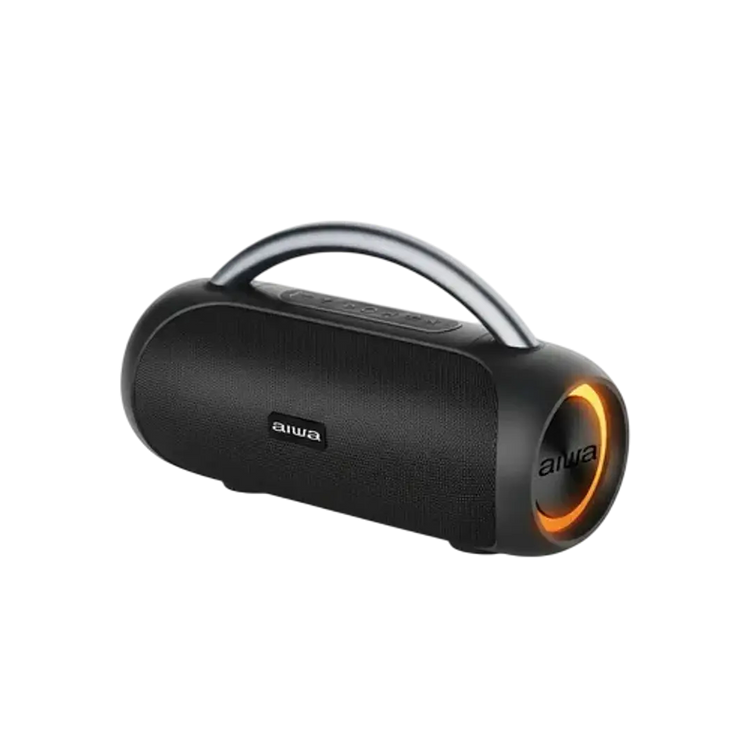 Parlante Bluetooth Aiwa 20w Portatil Ipx5 Con Tws Aws-10bt Negro