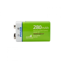 Pila/Batería Philco 9V 280mAh Recargable Ni-MH imagen 2