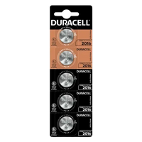 Pila Duracell 2016, (5 Pilas Cr2016 3v, Batería De Litio) imagen 1