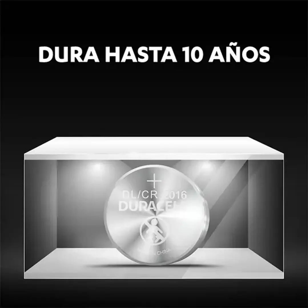 Pila Duracell 2016, (5 Pilas Cr2016 3v, Batería De Litio)