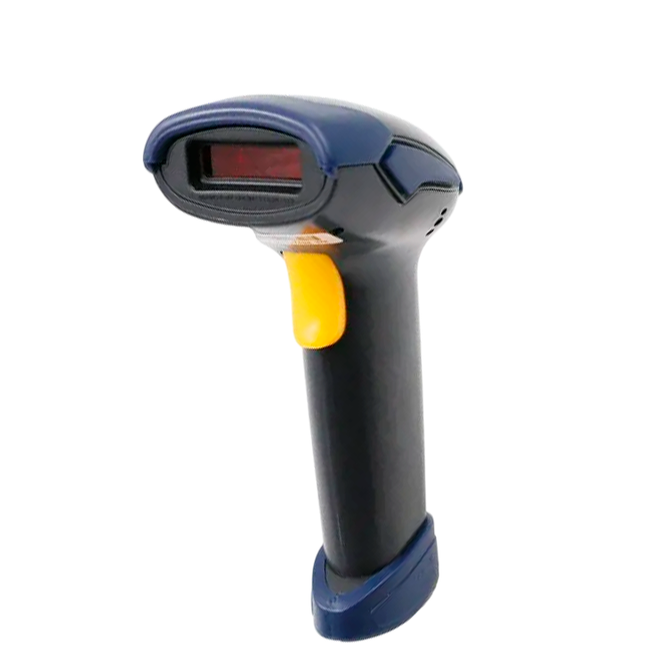 Pistola escáner de códigos Bisutime Bs-2013 RJ45 Usb Gris