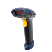 Pistola escáner de códigos Bisutime Bs-2013 RJ45 Usb Gris imagen 2