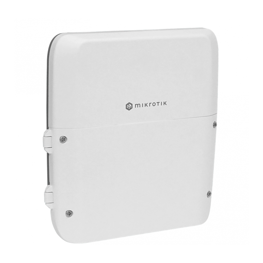 Router PoE exterior IP66 con 10G SFP+ y 2.5G MikroTik RB5009UPr+S+OUT